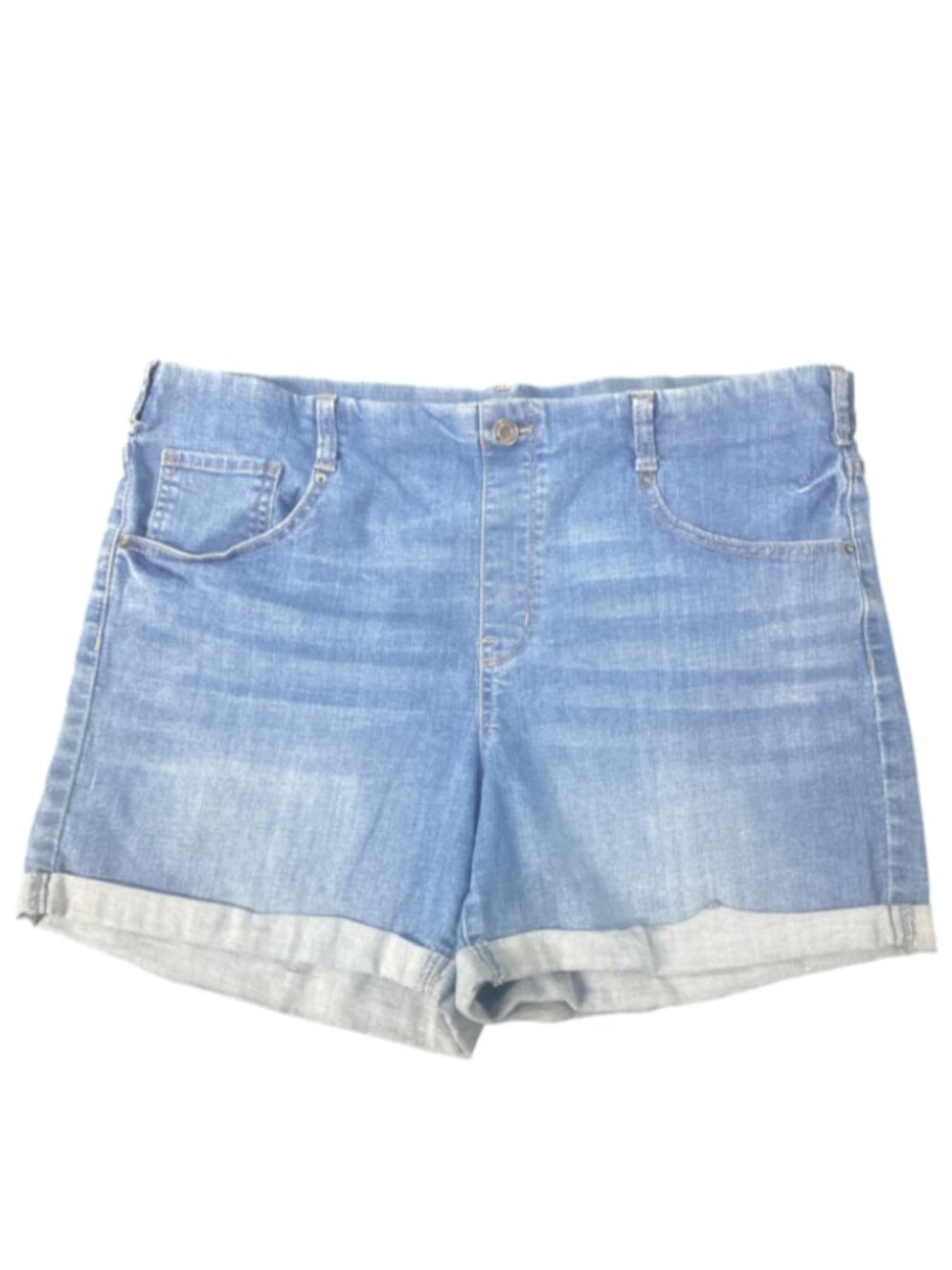 Time and Tru Med Wash Denim shorts size XL 16 18